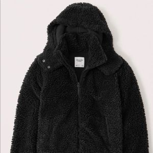 ABERCROMBIE & FITCH SHERPA JACKET